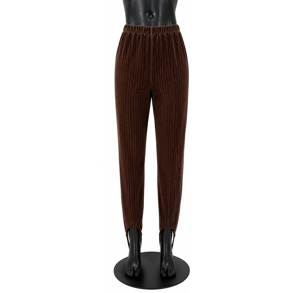 Liz Claiborne Liz & Co. Womens Pull On Jeggings Size 14 Brown Corduroy Cotton - Picture 13 of 13